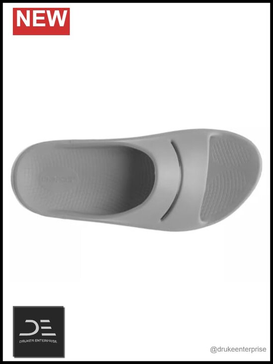 Unisex Sport Recovery Slide Sandals - Cushioned Footbed Lightweight